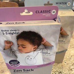 2 Nested bean zen sacks